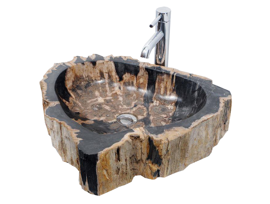 Sinks Natural Fossil Wood
